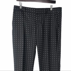 Banana Republic Avery Swiss Polka Dot Dress Pants